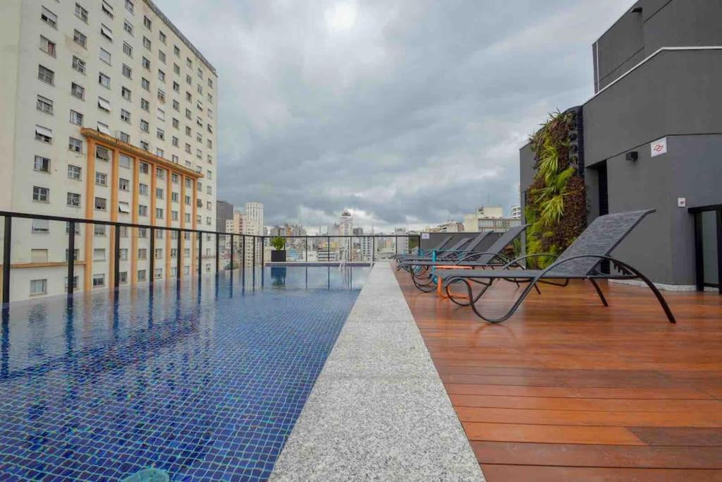 Studio Lindo Ao Lado Do Metro Santa Cecilia Lägenhet São Paulo Exteriör bild